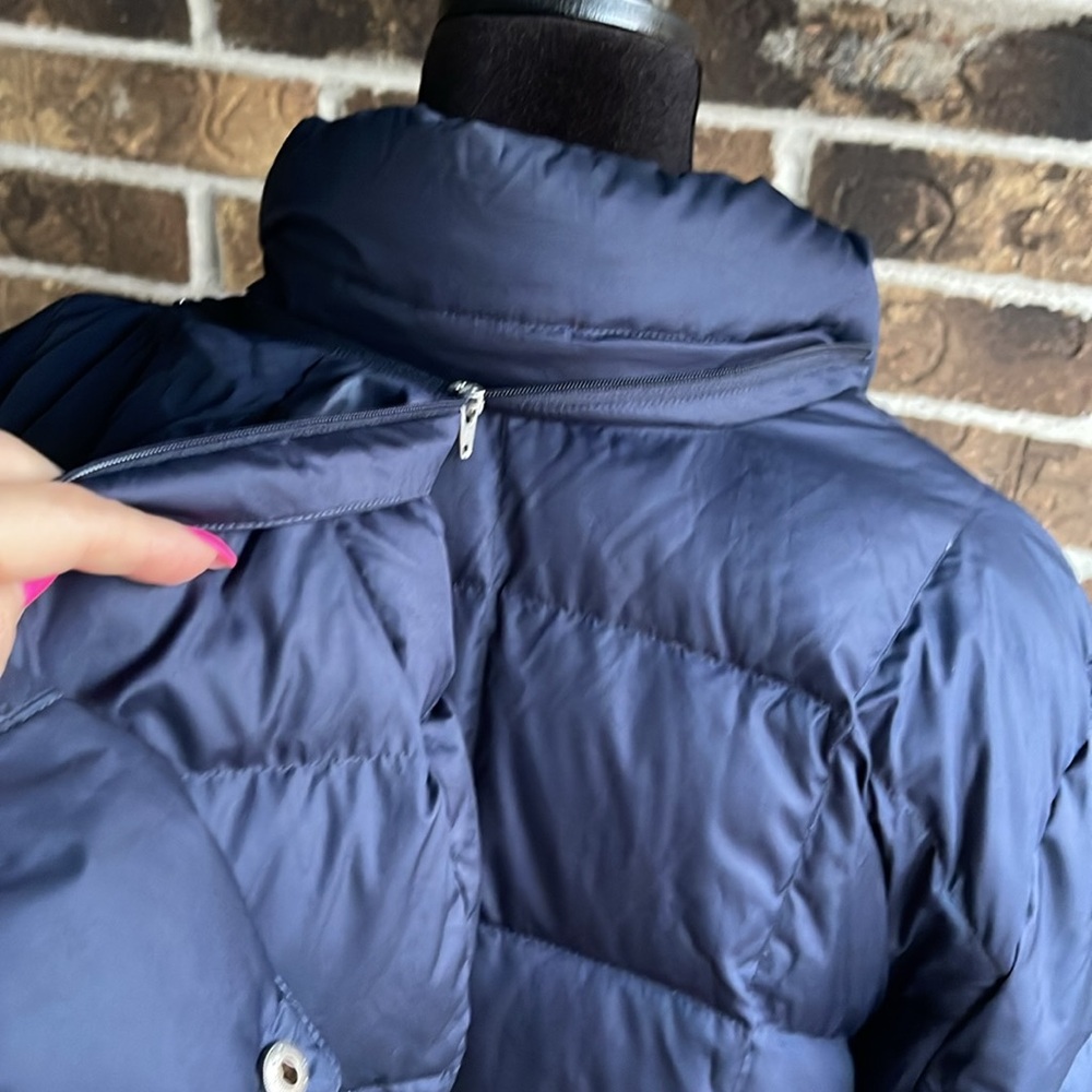 Eddie Bauer Women's Lodge Down Parka Dusted Indigo - Picture 8 of 16